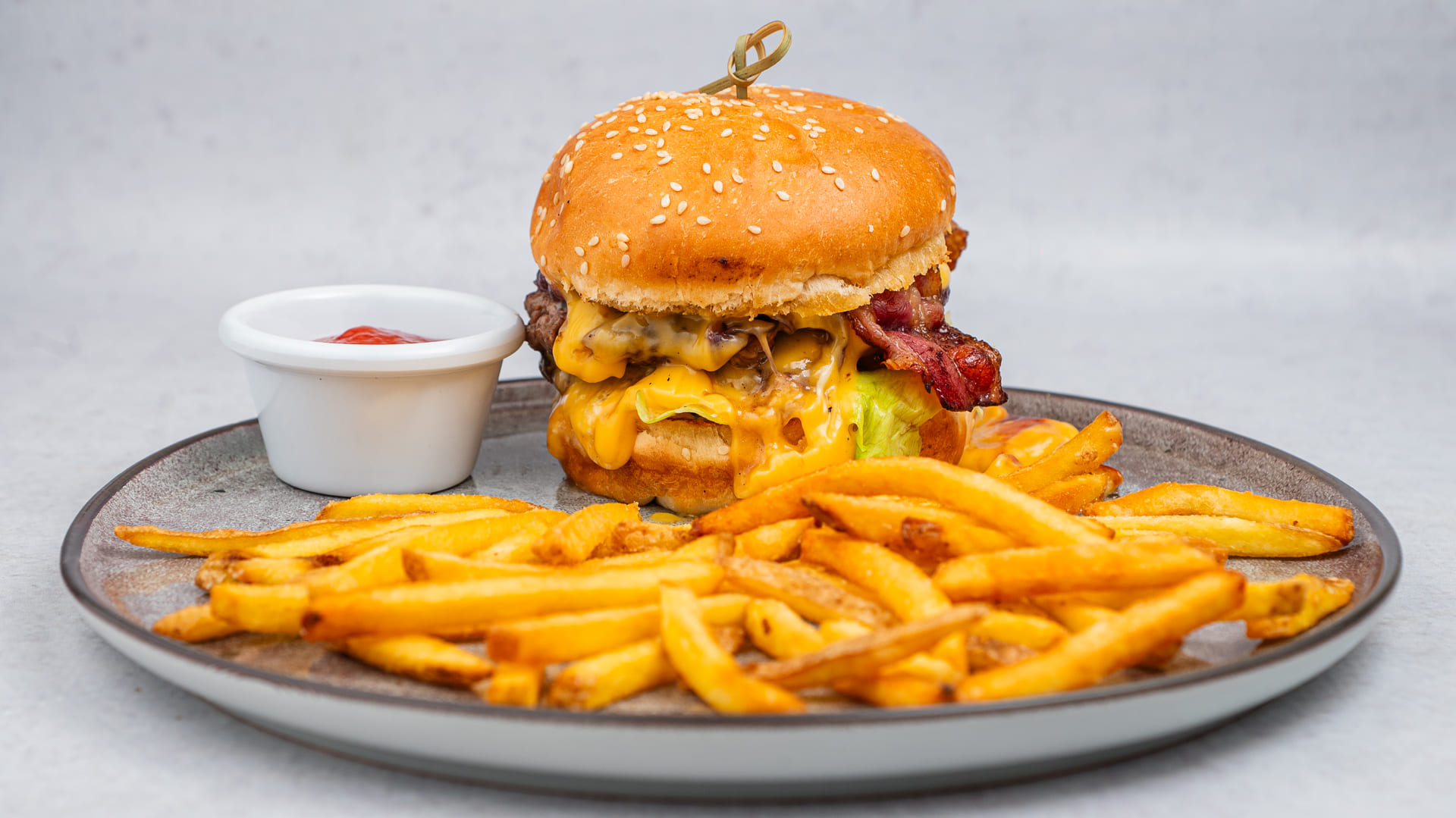 Plavi Angus Double Burger